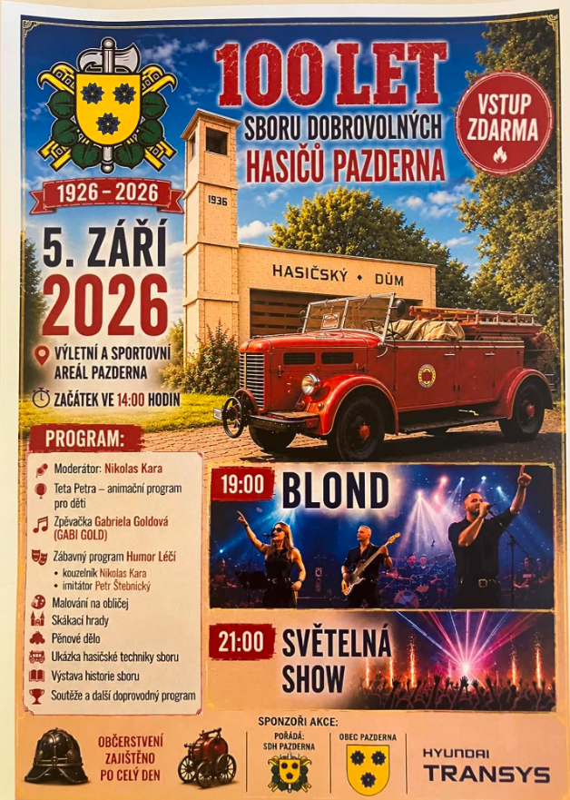 100 let (SDH) Pazderna